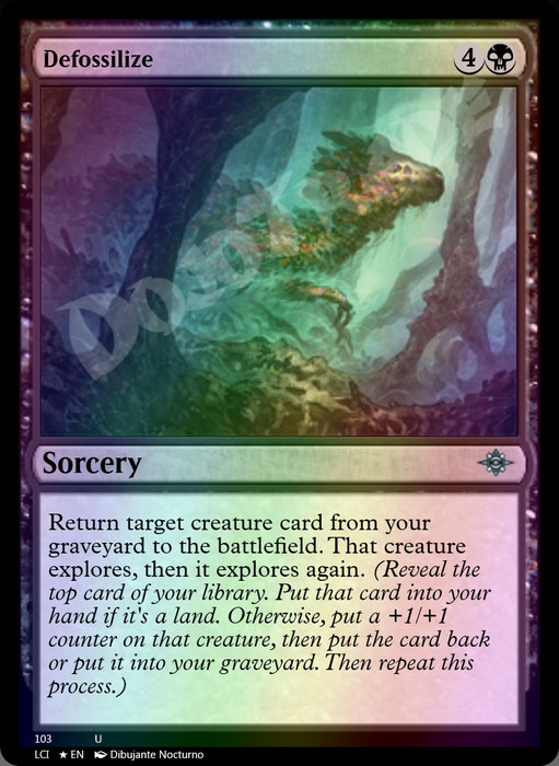 Defossilize FOIL