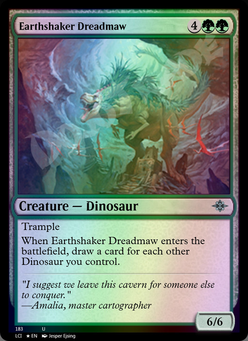 Earthshaker Dreadmaw FOIL