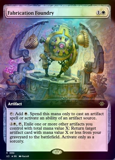 Fabrication Foundry (Extended Art) FOIL