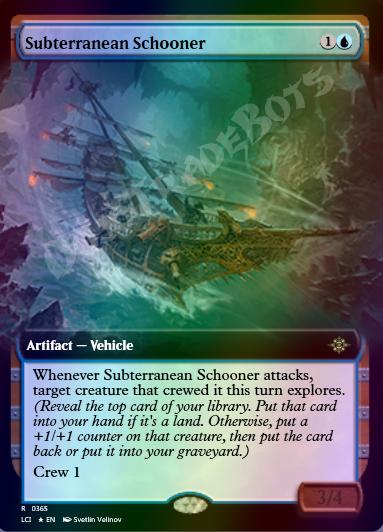 Subterranean Schooner (Extended Art) FOIL