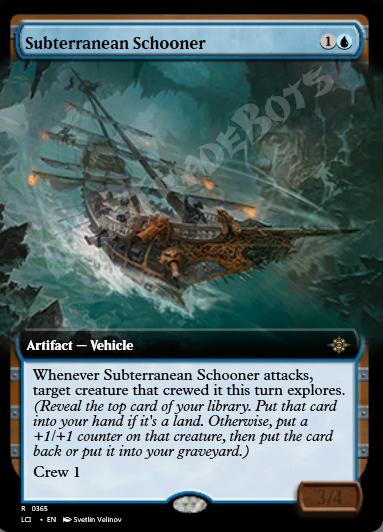 Subterranean Schooner (Extended Art)