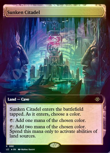 Sunken Citadel (Extended Art) FOIL