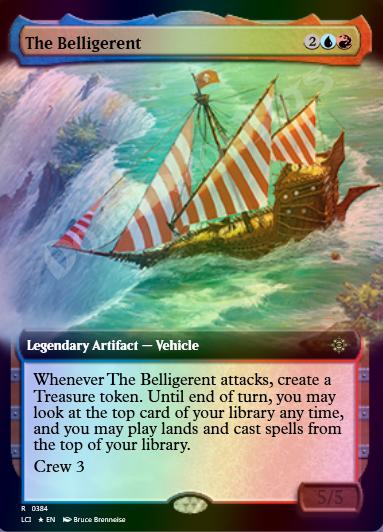 The Belligerent (Extended Art) FOIL