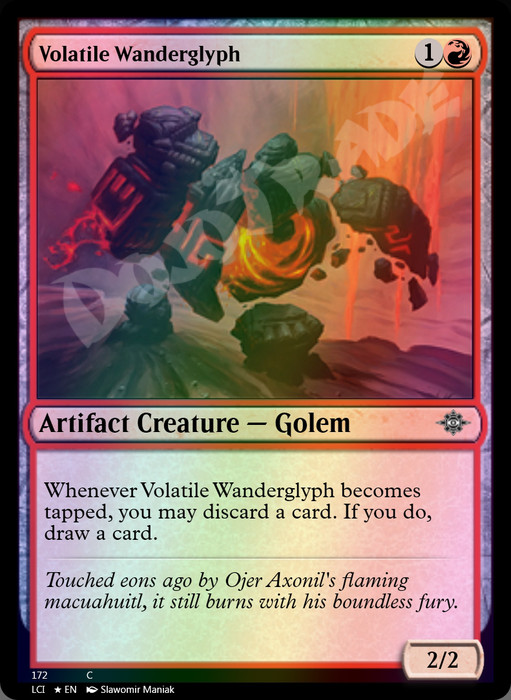 Volatile Wanderglyph FOIL