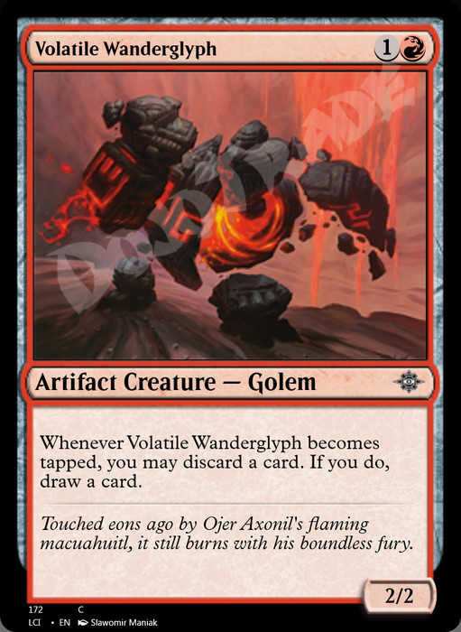 Volatile Wanderglyph