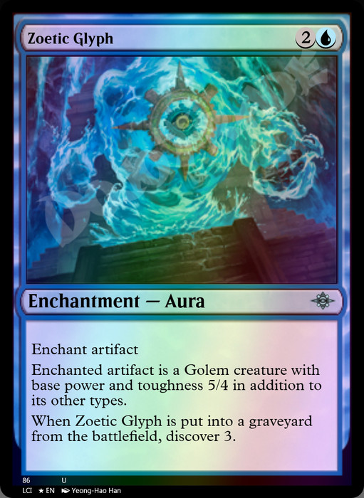 Zoetic Glyph FOIL