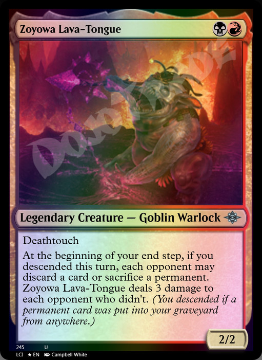 Zoyowa Lava-Tongue FOIL