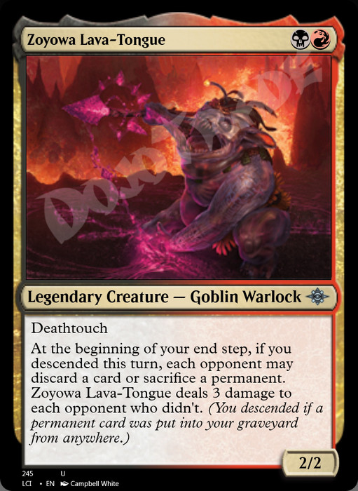 Zoyowa Lava-Tongue