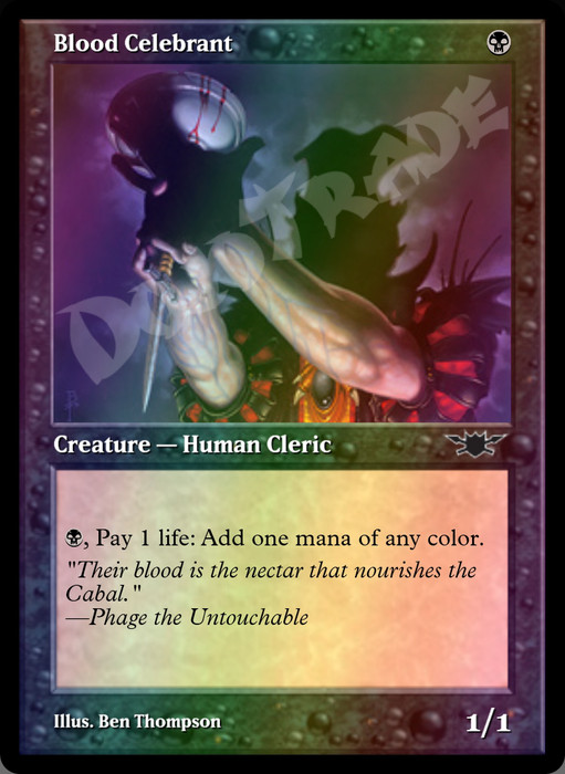 Blood Celebrant FOIL