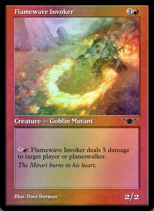 Flamewave Invoker FOIL