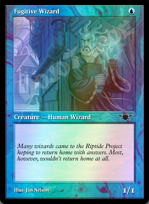 Fugitive Wizard FOIL