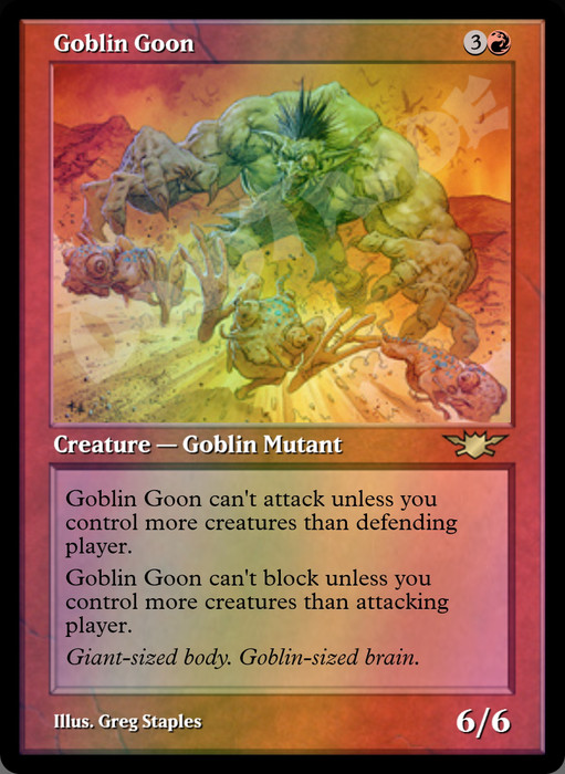 Goblin Goon FOIL