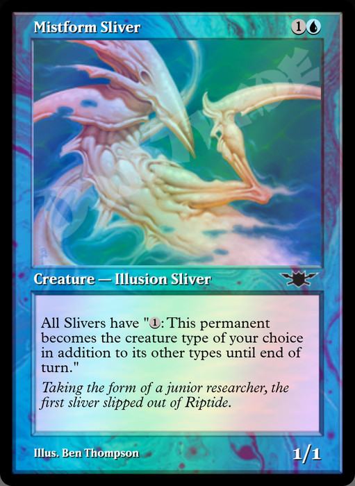 Mistform Sliver FOIL