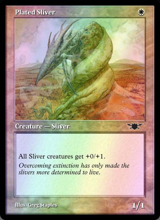 Plated Sliver FOIL