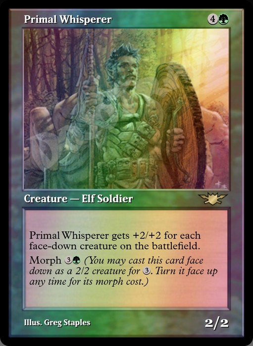 Primal Whisperer FOIL