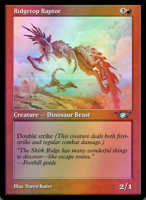 Ridgetop Raptor FOIL