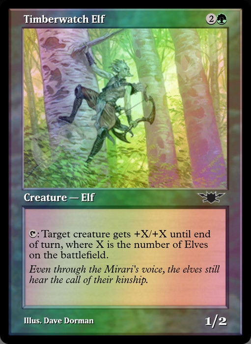 Timberwatch Elf FOIL