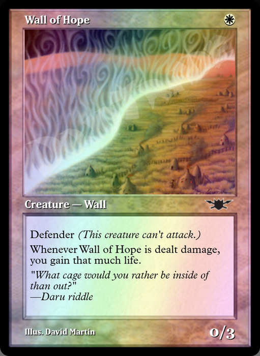 Wall of Hope FOIL