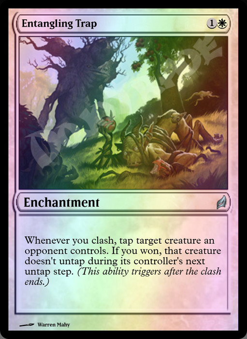 Entangling Trap FOIL