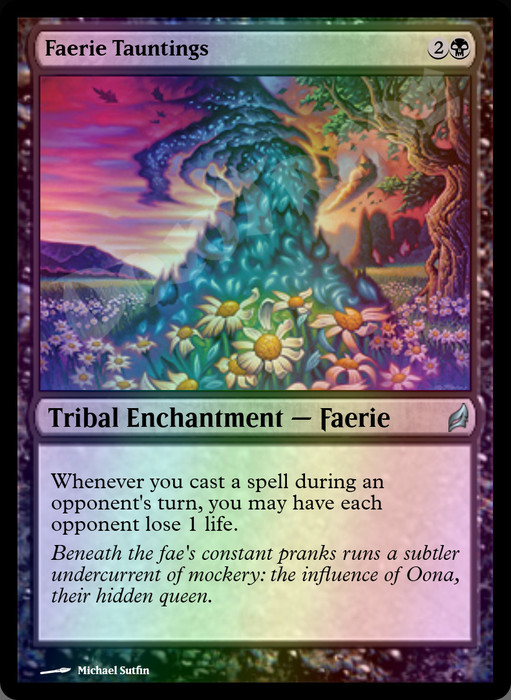 Faerie Tauntings FOIL