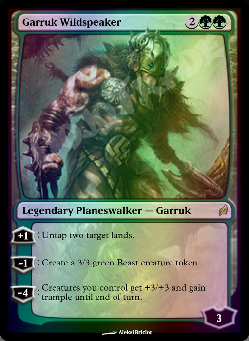 Garruk Wildspeaker FOIL