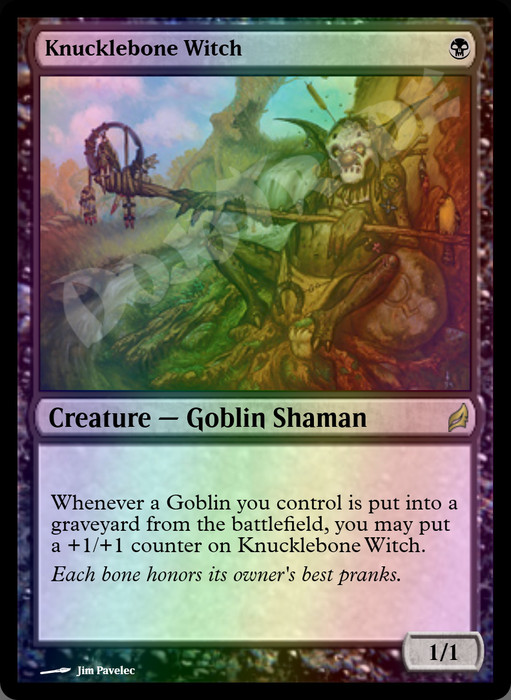 Knucklebone Witch FOIL