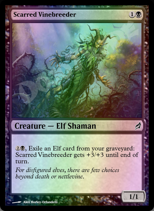 Scarred Vinebreeder FOIL