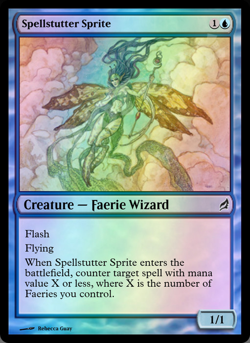 Spellstutter Sprite FOIL