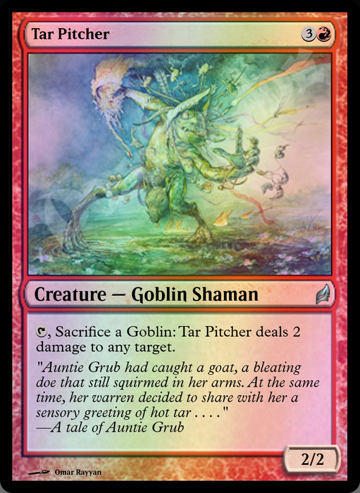 Tar Pitcher FOIL