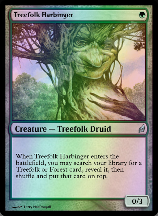 Treefolk Harbinger FOIL