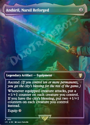 Anduril, Narsil Reforged FOIL