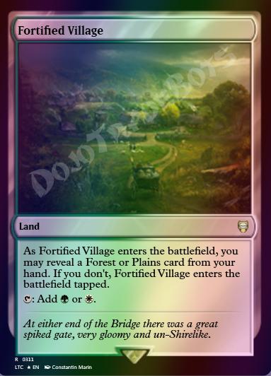 Fortified Village FOIL