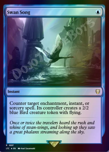 Swan Song FOIL