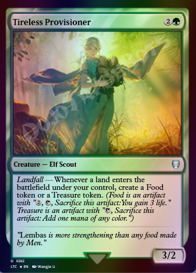 Tireless Provisioner FOIL