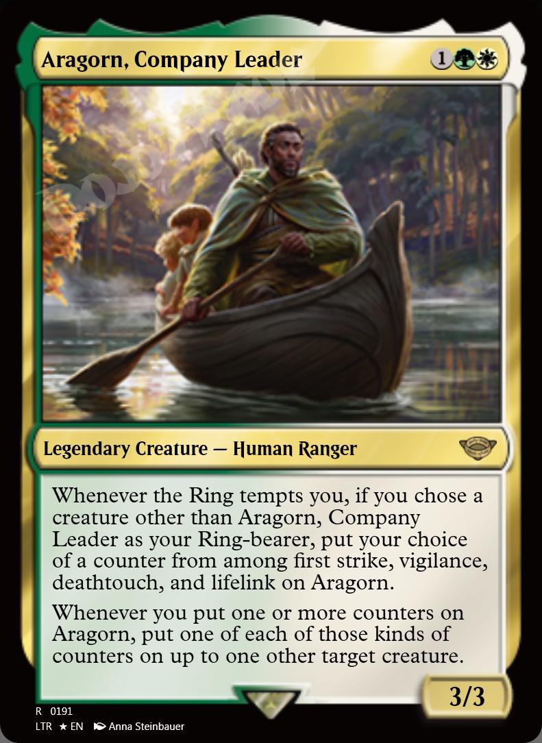 Aragorn, Company Leader FOIL