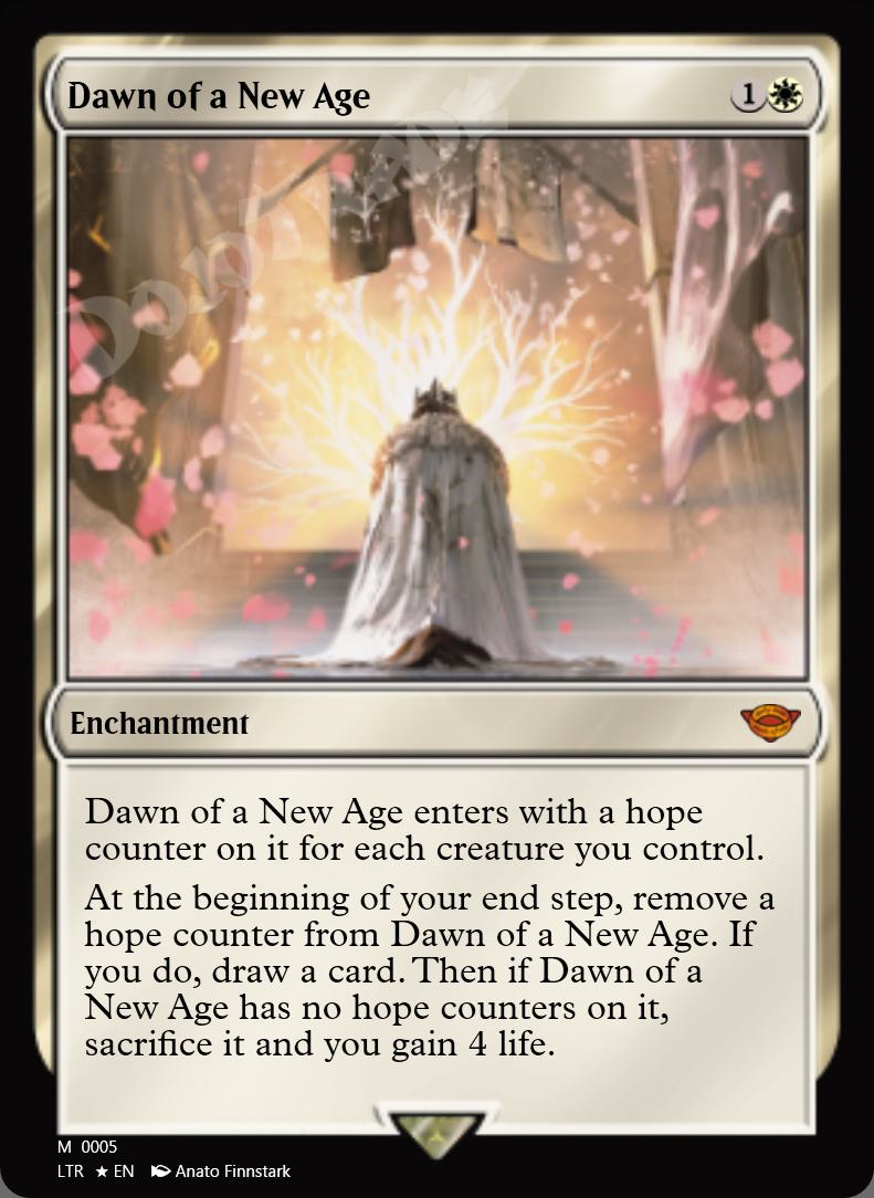 Dawn of a New Age FOIL