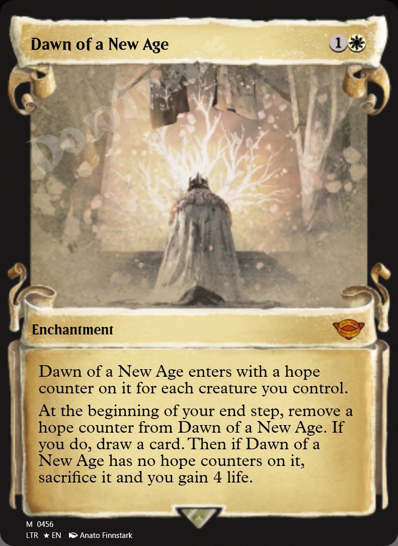 Dawn of a New Age (Showcase Scrolls) FOIL