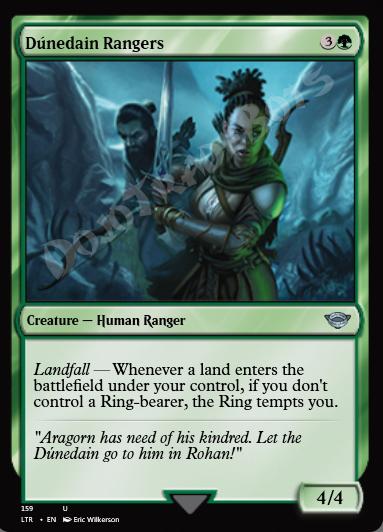 Dunedain Rangers FOIL