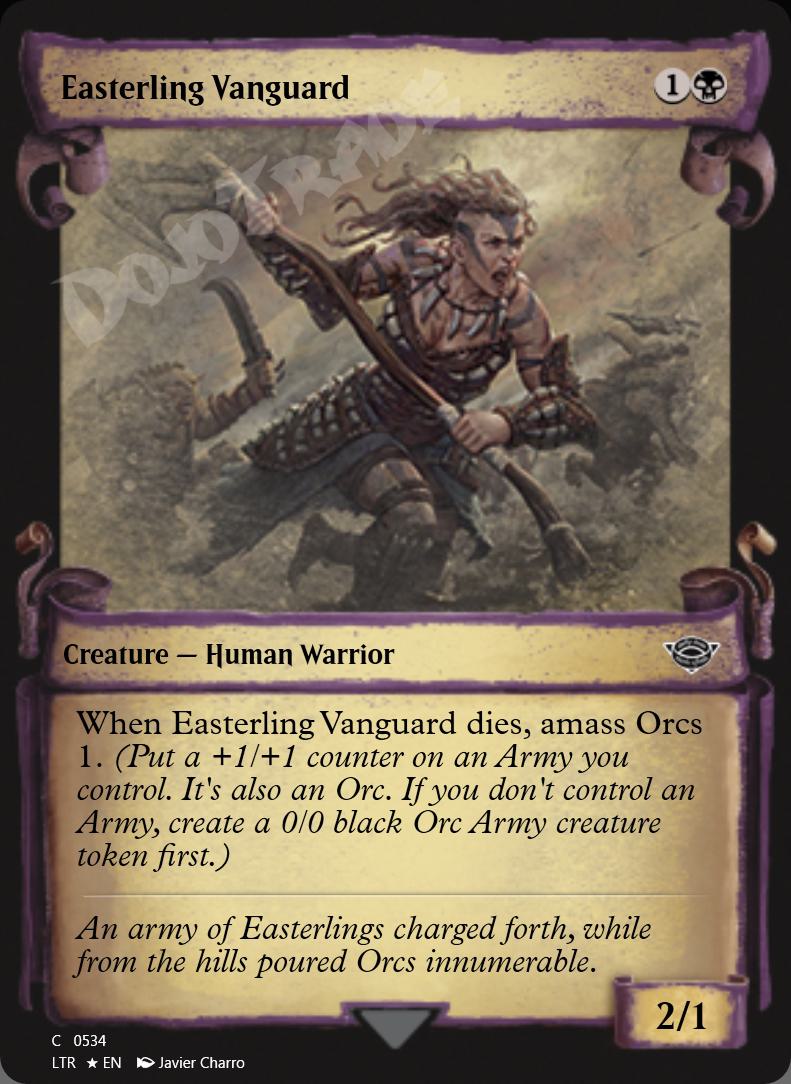 Easterling Vanguard (Showcase Scrolls) FOIL