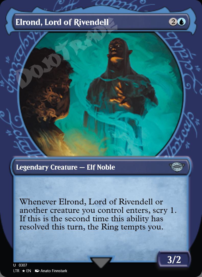 Elrond, Lord of Rivendell (Showcase) FOIL