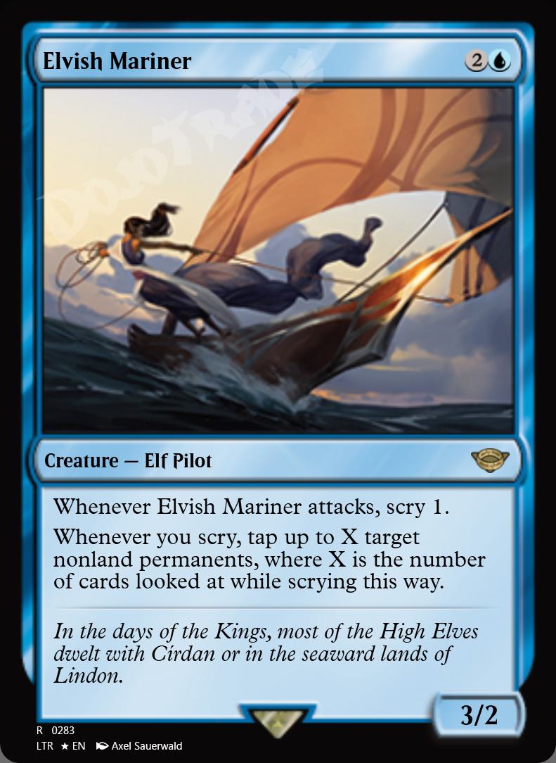 Elvish Mariner (Jumpstart) FOIL