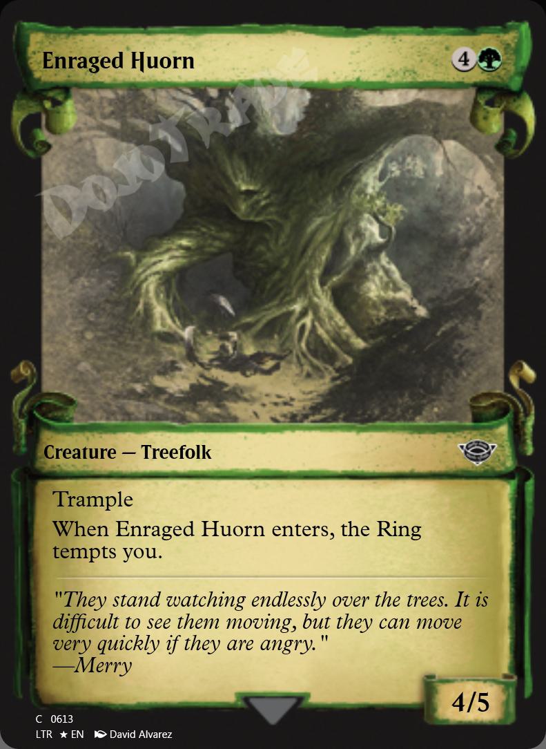 Enraged Huorn (Showcase Scrolls) FOIL