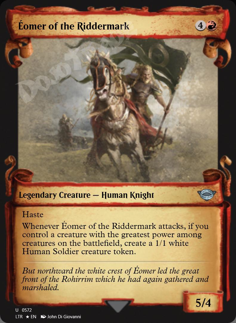 Eomer of the Riddermark (Showcase Scrolls) FOIL