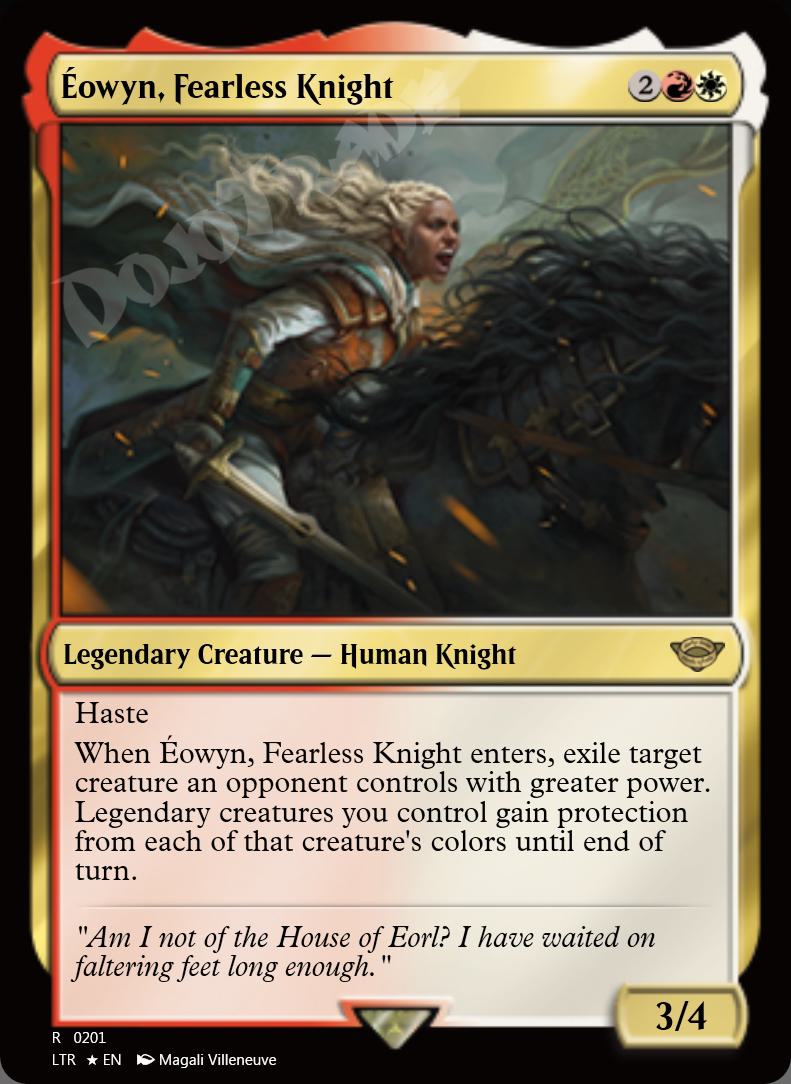 Eowyn, Fearless Knight FOIL