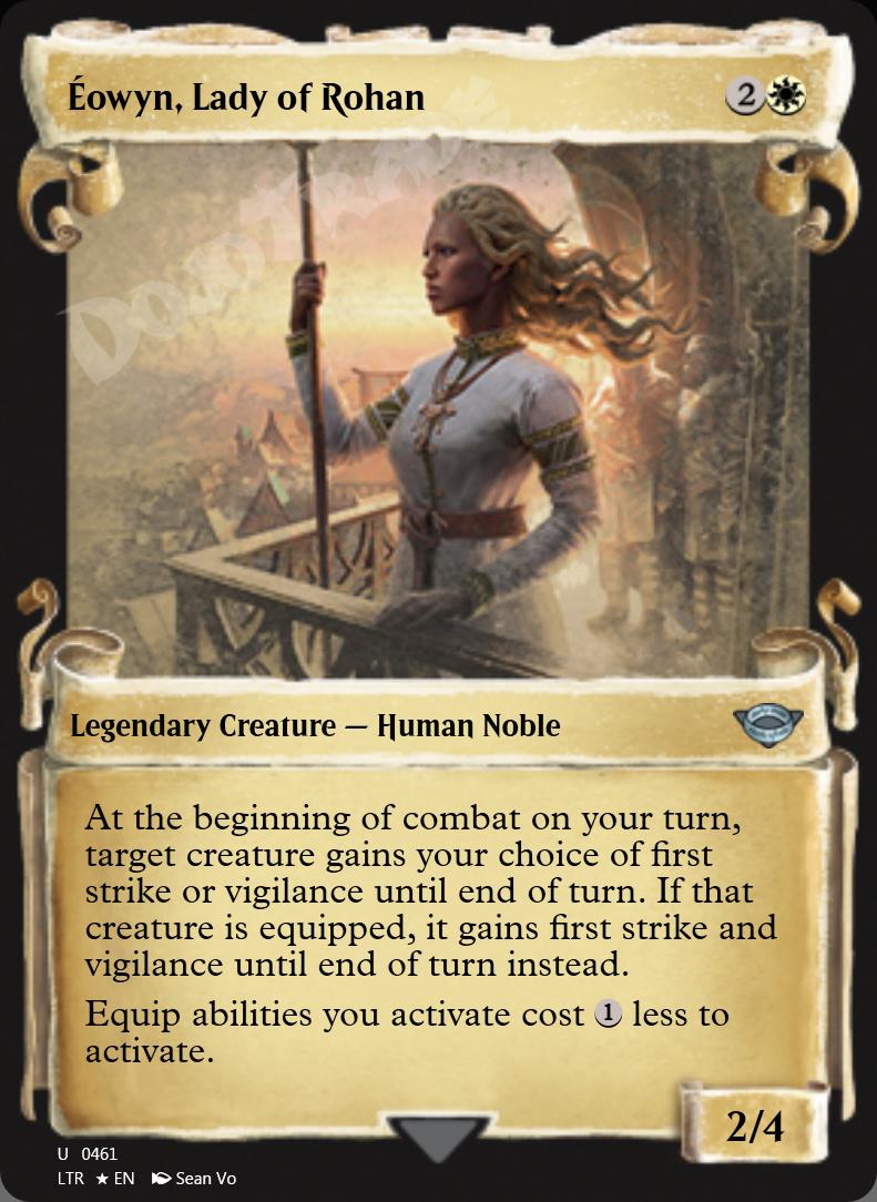 Eowyn, Lady of Rohan (Showcase Scrolls) FOIL