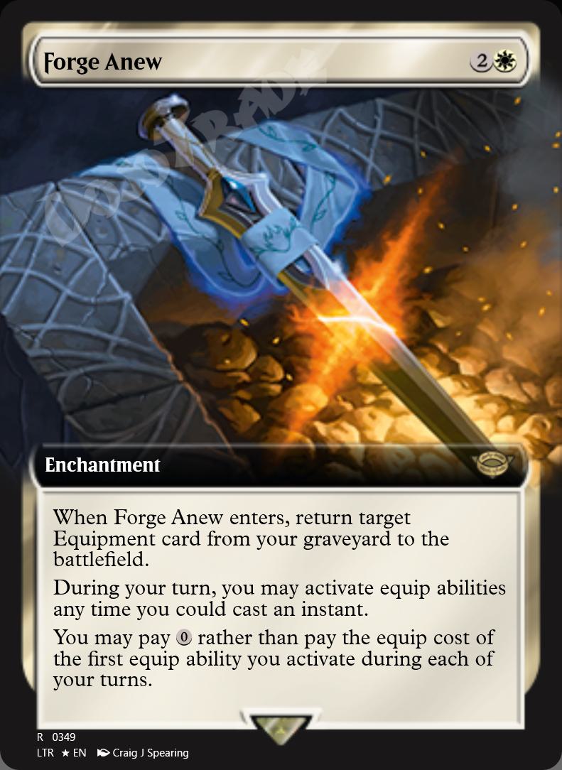 Forge Anew (Extended Art) FOIL