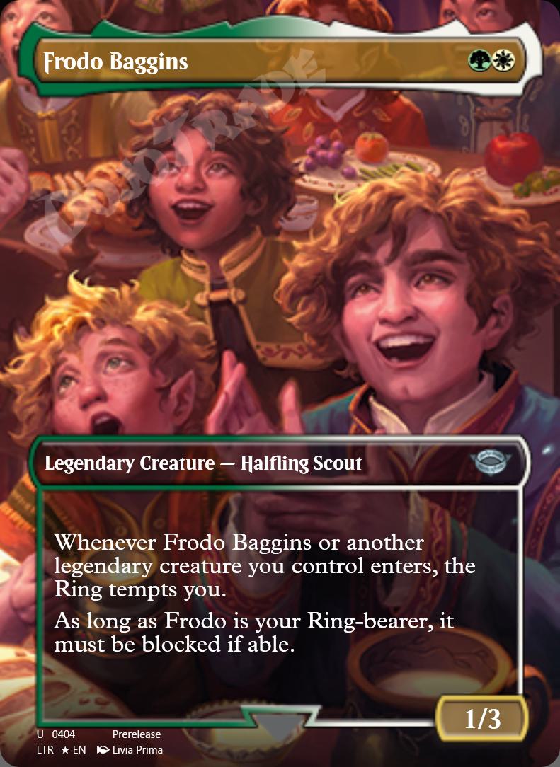 Frodo Baggins (Borderless) FOIL