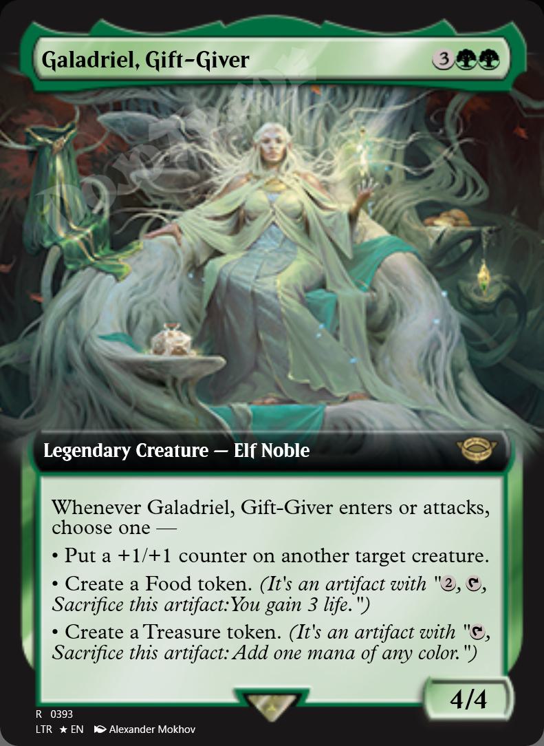 Galadriel, Gift-Giver (Extended Art) FOIL