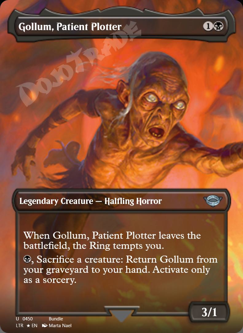 Gollum, Patient Plotter (Borderless) FOIL