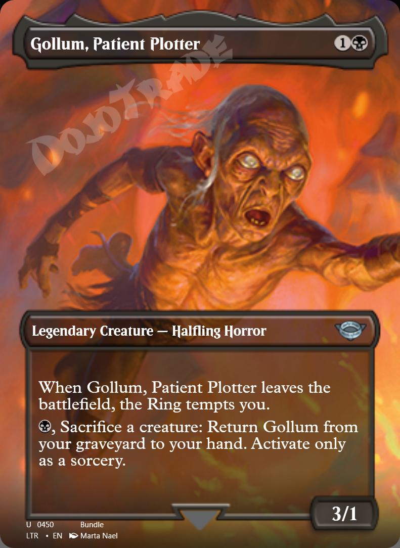 Gollum, Patient Plotter (Borderless)